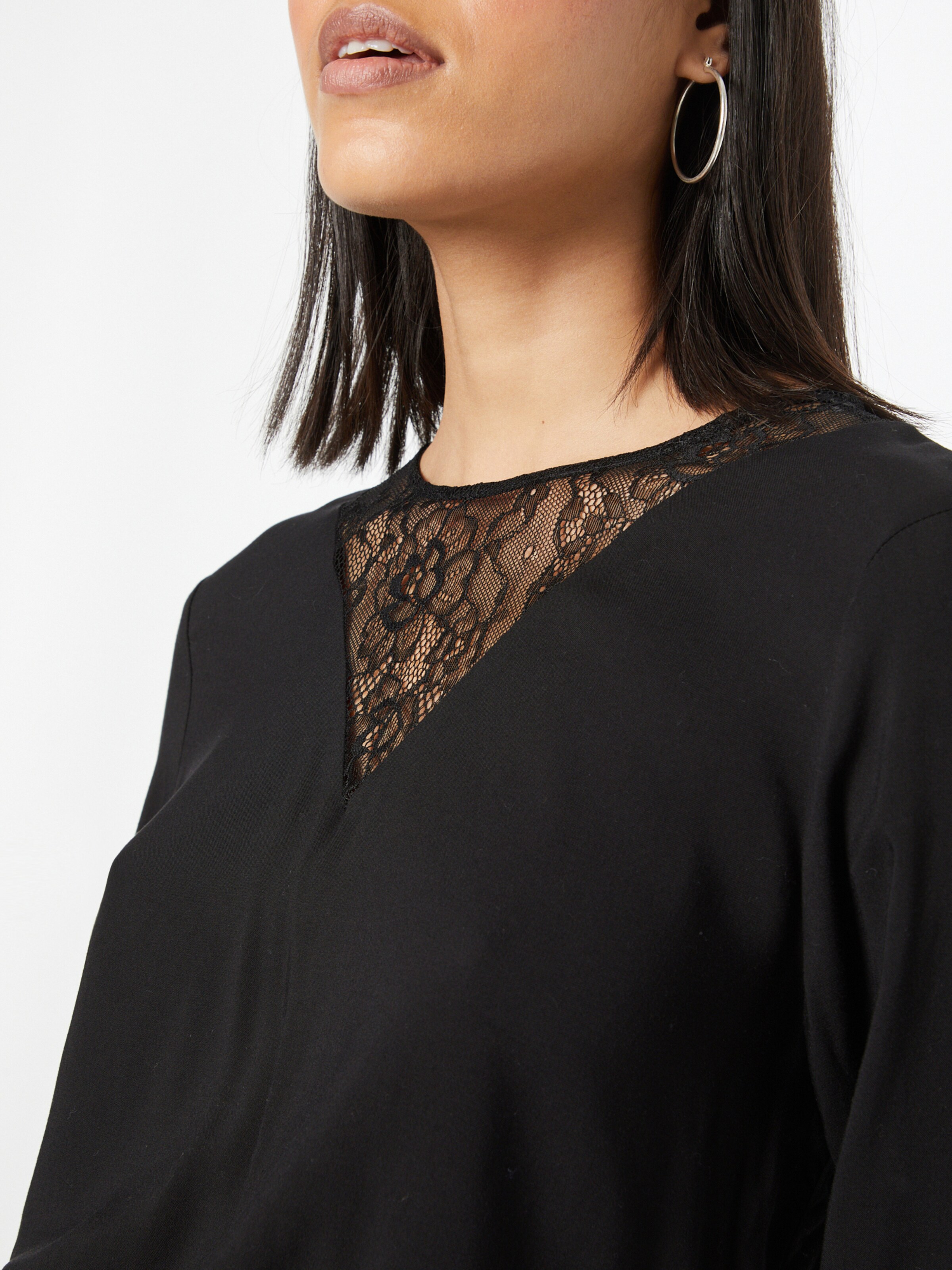 Frauen Große Größen VERO MODA Bluse 'NAJA' in Schwarz - BU98182 Frauen Große Größen VERO MODA Bluse 'NAJA' in Schwarz - BU98182