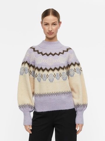 Pull-over 'Noella' OBJECT en violet : devant