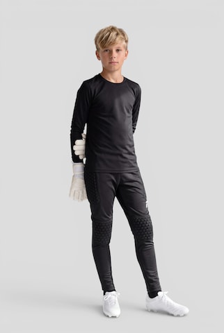 REUSCH Slimfit Sporthose 'Contest II' in Schwarz
