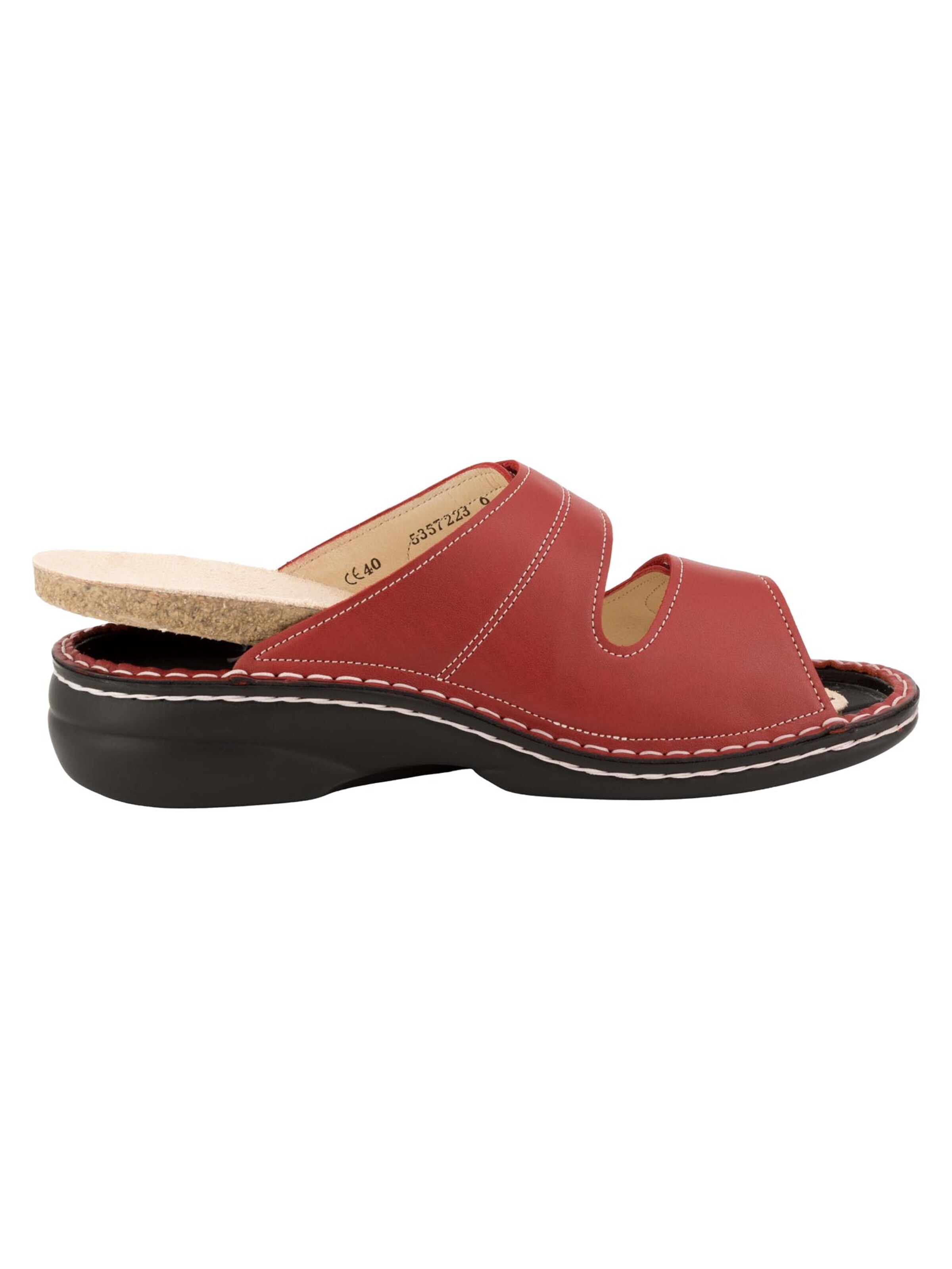Finn Comfort Muiltjes 'SANSIBAR' in Rood