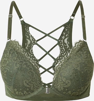 Hunkemöller Bra 'Cardi' in Green: front