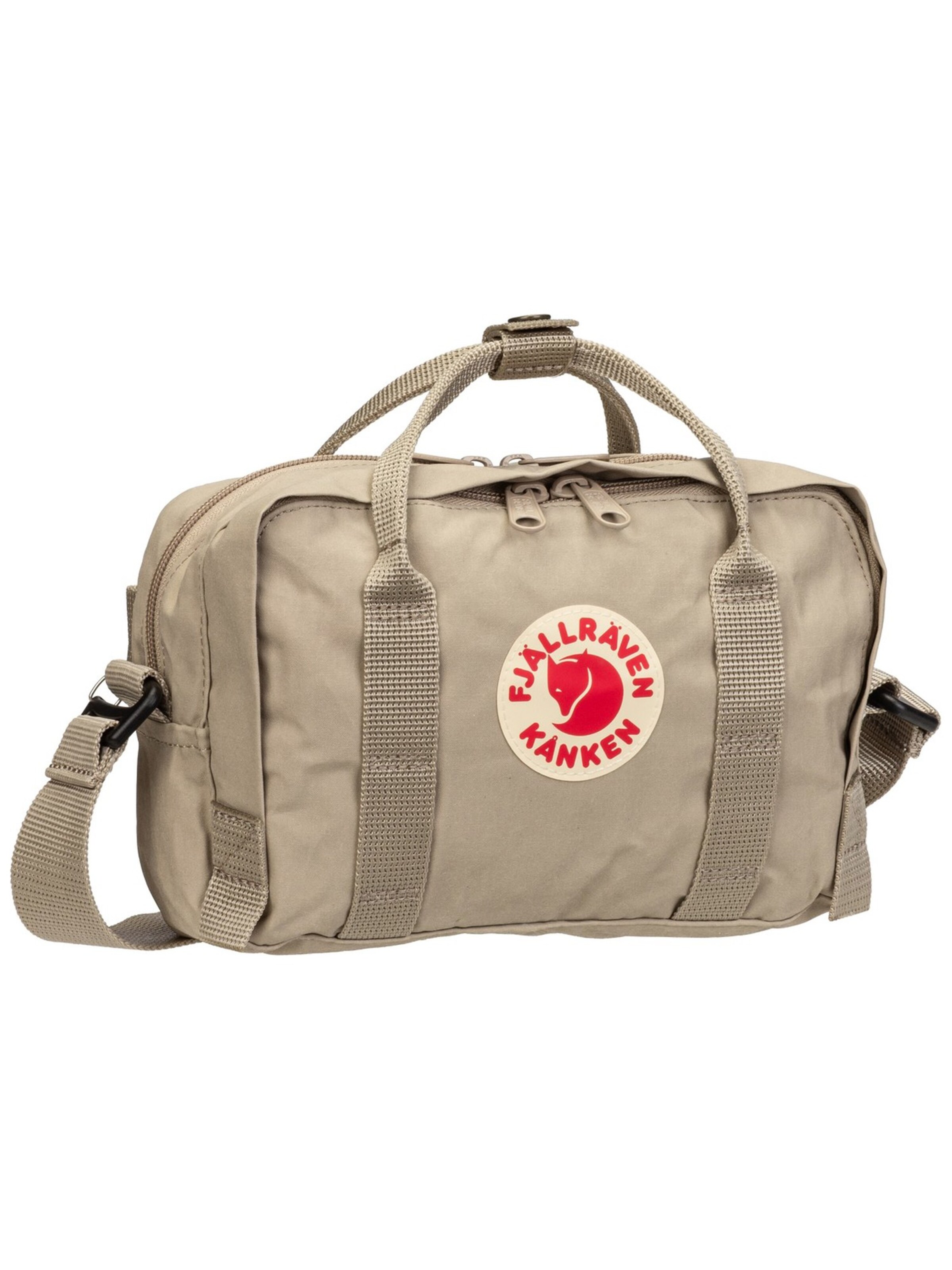 Fjällräven Crossbody Bag 'Kanken' in Beige: front