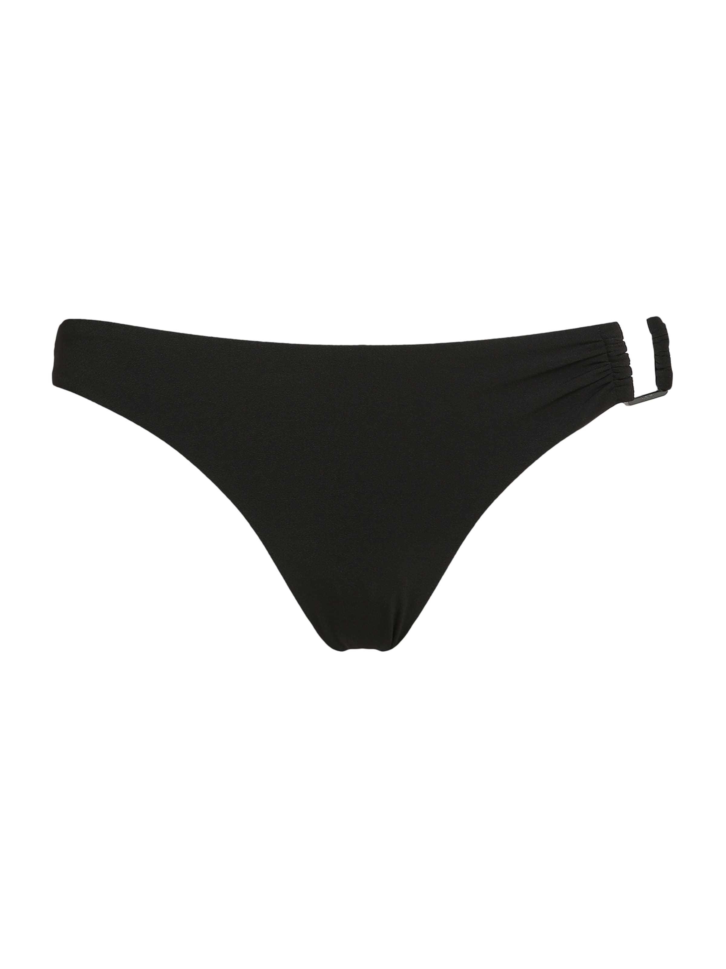 Calvin Klein Swimwear Bikini bottom in Black: front