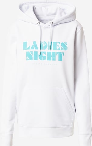 EINSTEIN & NEWTON Sweatshirt 'Ladies Night' i hvid: forside