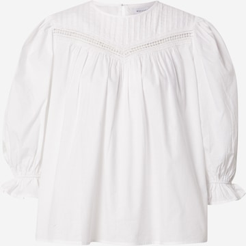 Camicia da donna di Warehouse in bianco: frontale