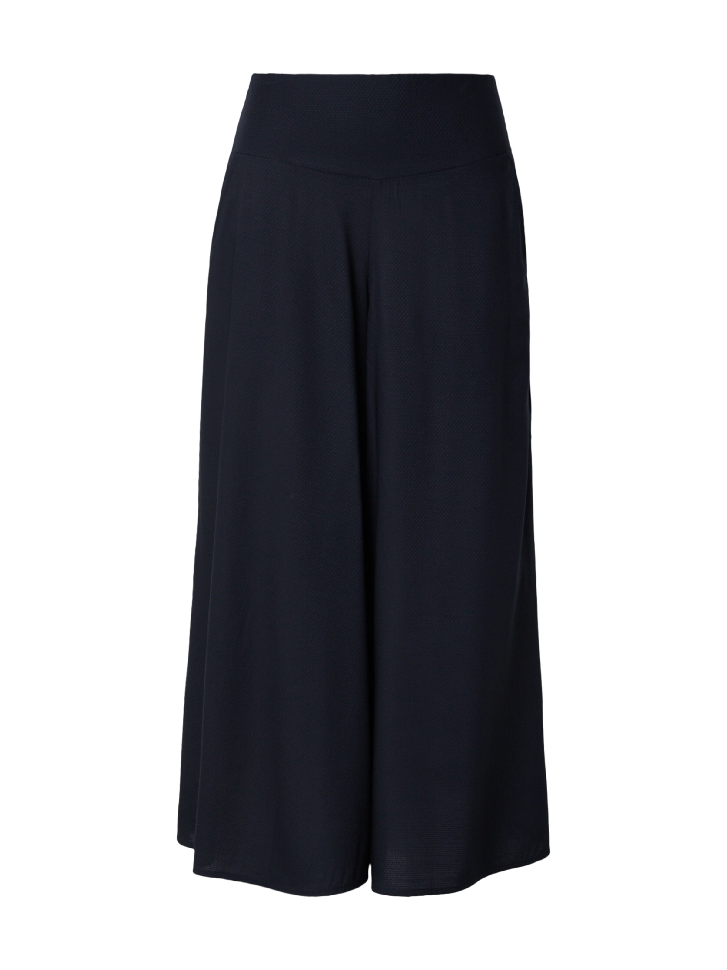 Blutsgeschwister Wide leg Pants 'In Full Bloom' in Black: front