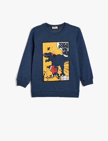 Koton Sweatshirt in Blau: Vorderseite