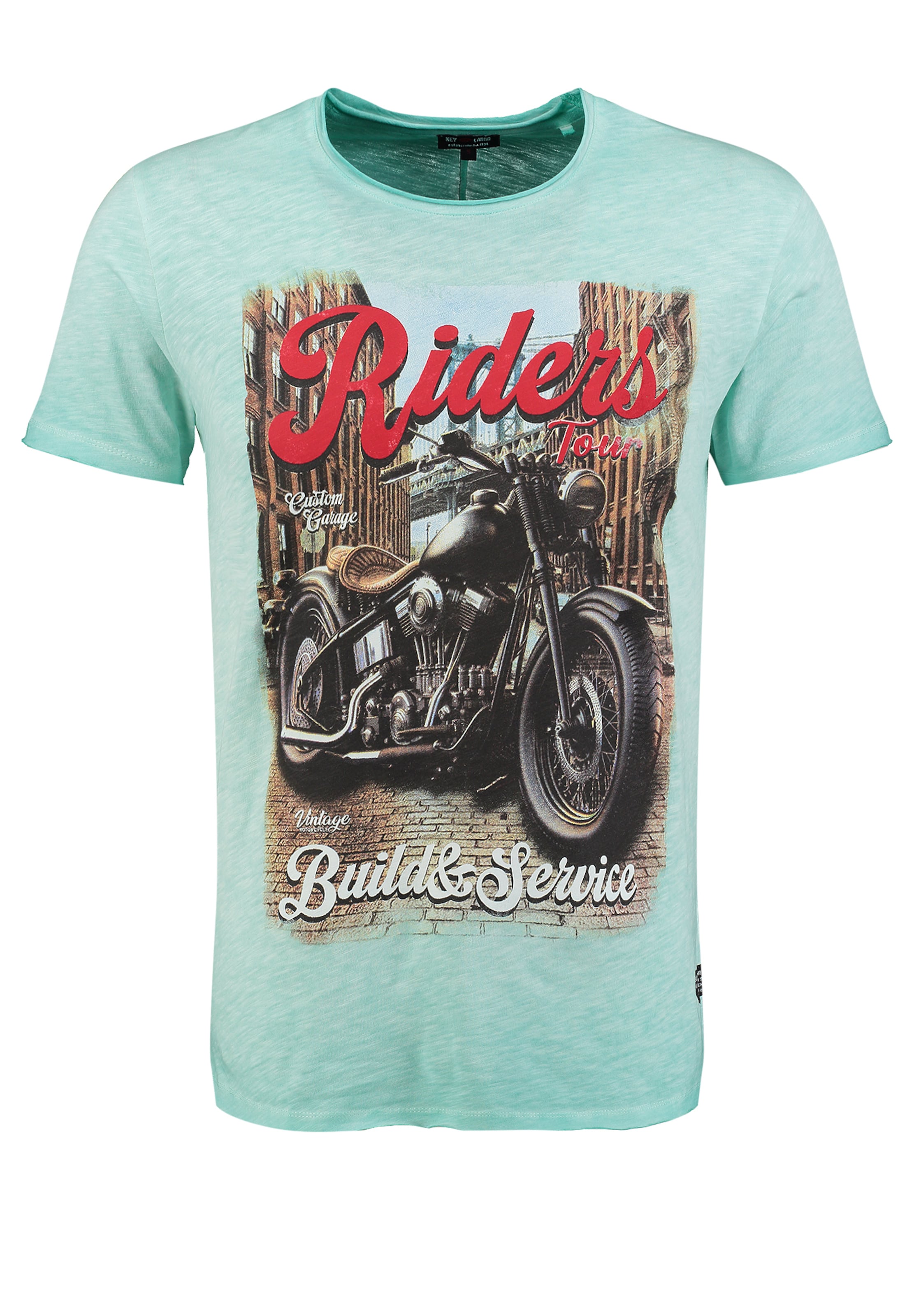 Key Largo Póló 'Tour' - zöld: elől