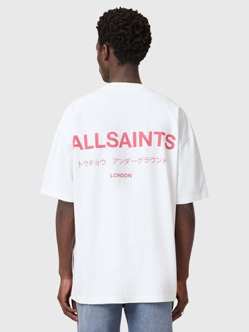 Maglietta 'Underground' di AllSaints in bianco