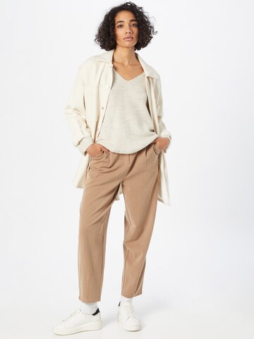 TOM TAILOR DENIM Pullover in Beige