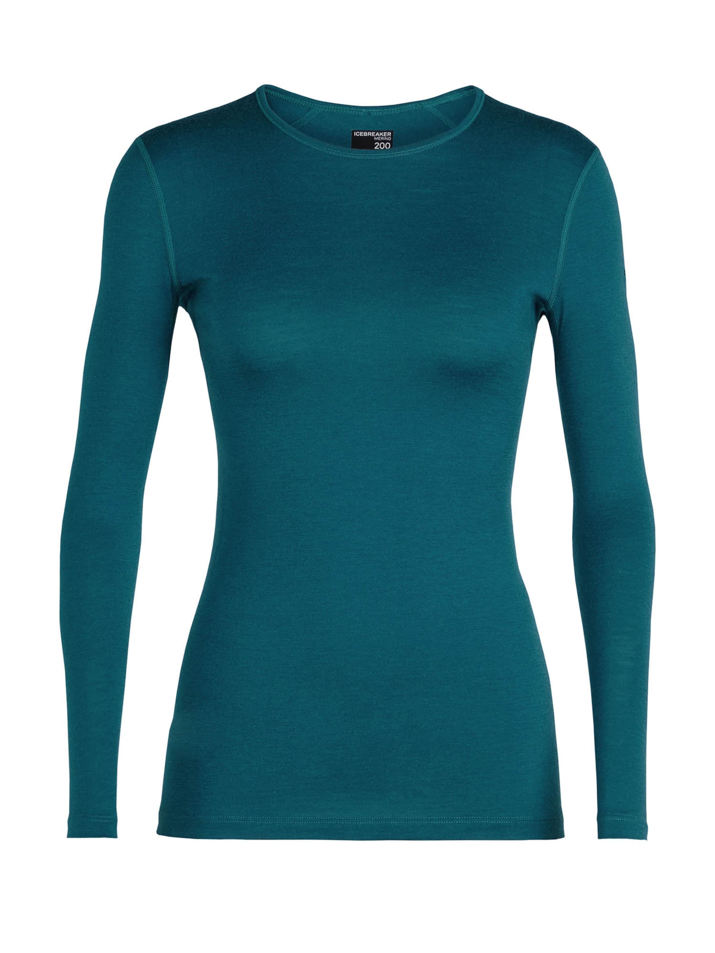ICEBREAKER Funkční tričko '200 Oasis' – modrá: přední strana