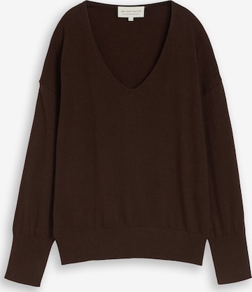 Pullover di TOM TAILOR in marrone: frontale