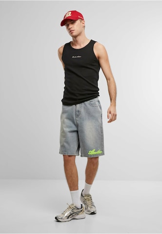 Another Cotton Lab Wide Leg Shorts in Blau