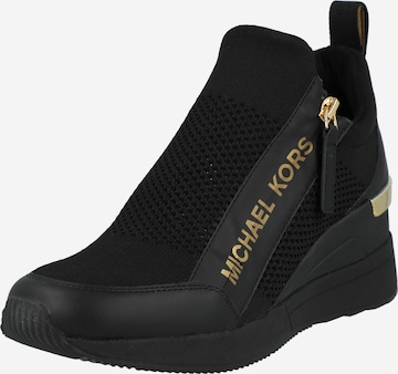 MICHAEL Michael Kors High-Top Sneakers 'WILLIS' in Black: front