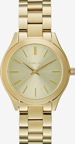 auksinė MICHAEL Michael Kors Analoginis (įprasto dizaino) laikrodis: priekis