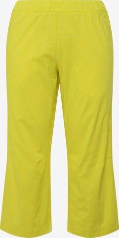 Pantalon Ulla Popken en jaune : devant