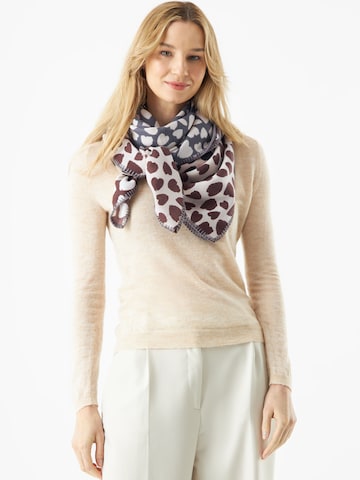 CODELLO Shawl in Mixed colours: front
