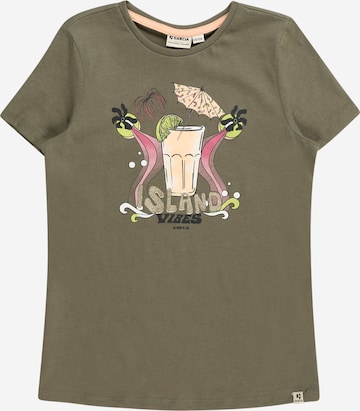 GARCIA - Camiseta en verde: frente