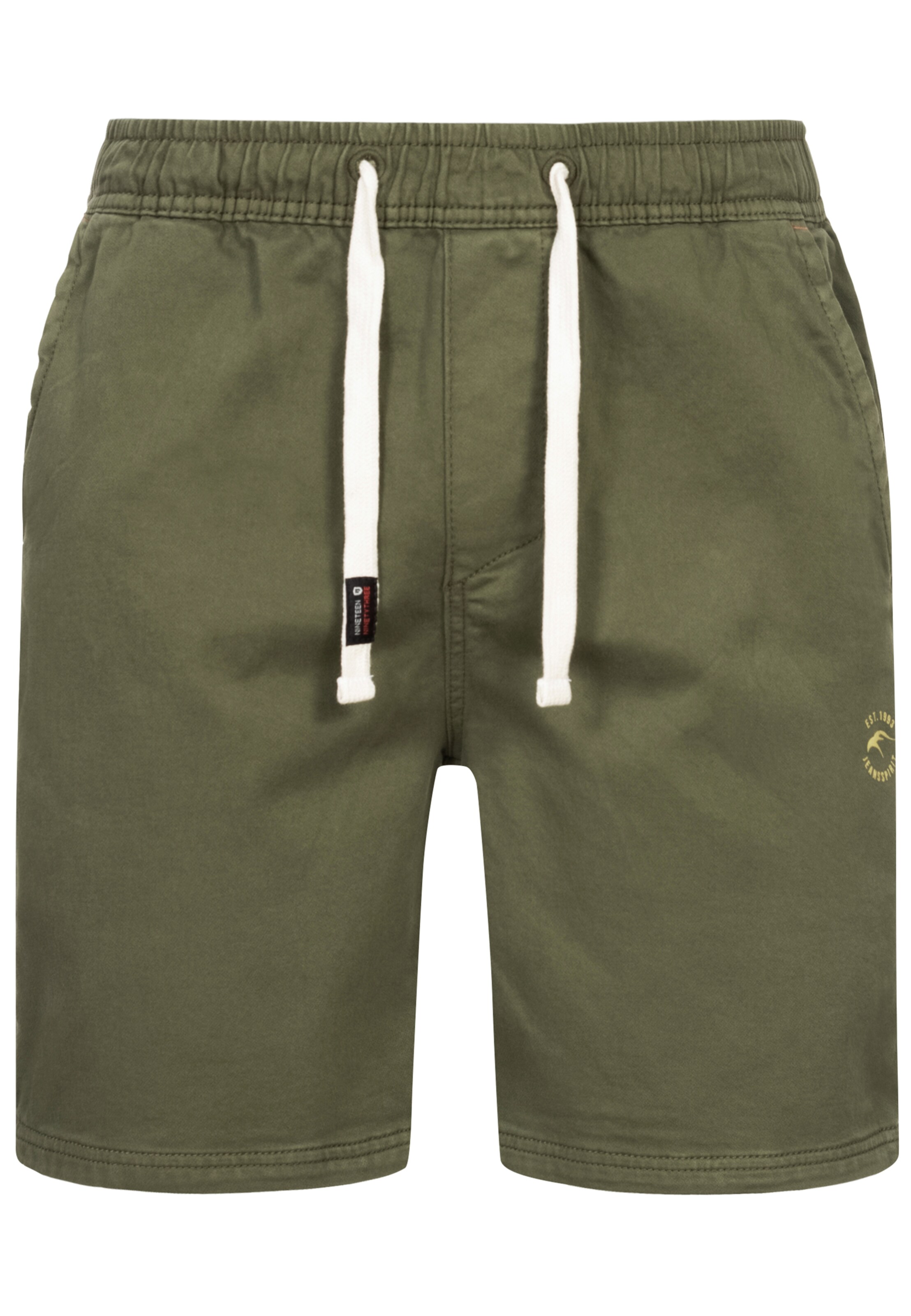 INDICODE JEANS Pants 'Kendari' in Green: front
