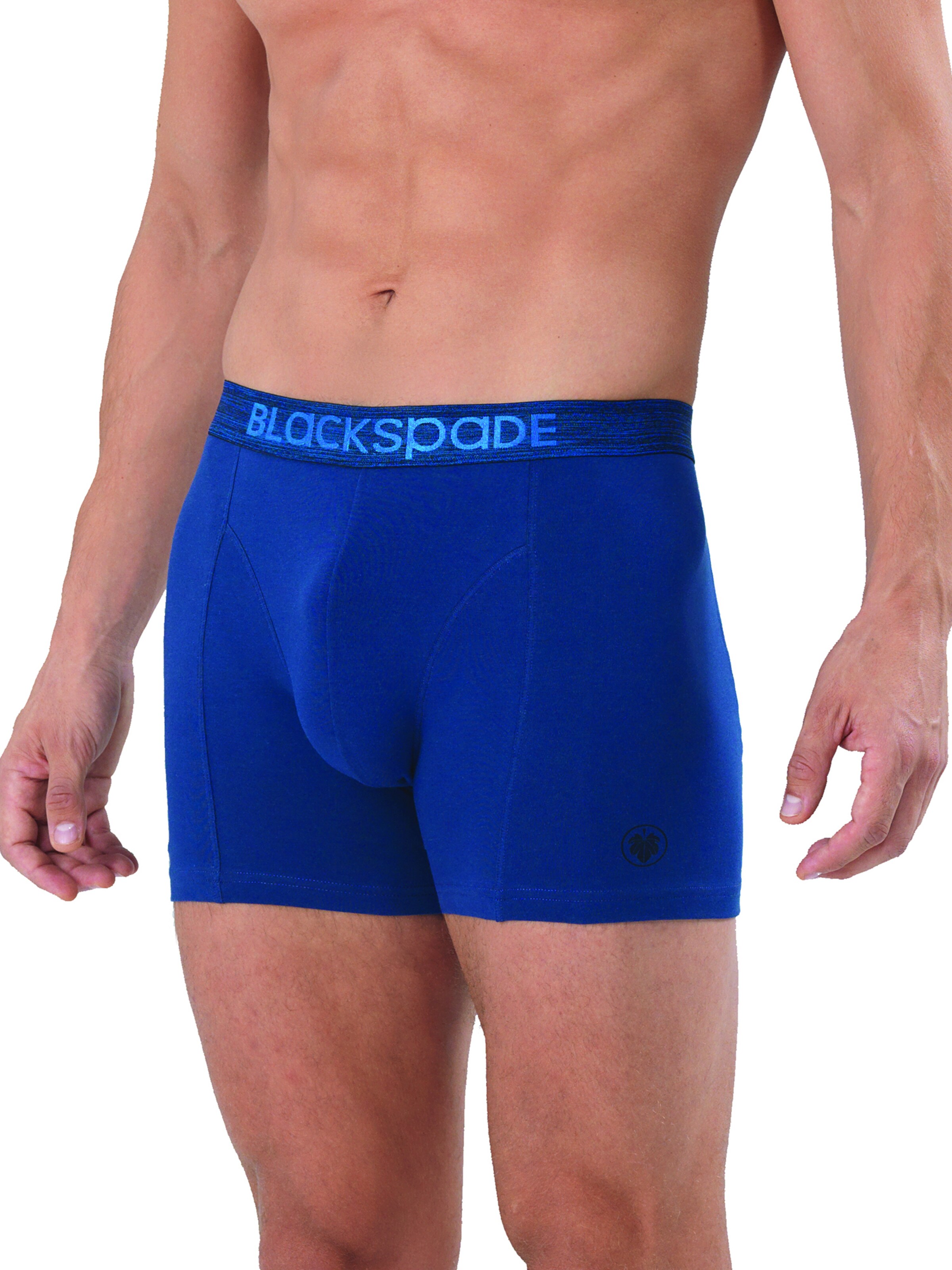 Blackspade Boxershorts ' Modern Basics ' in Blauw