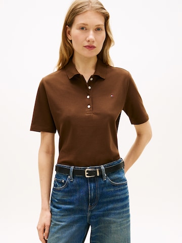 TOMMY HILFIGER Shirt '1985' in Brown: front