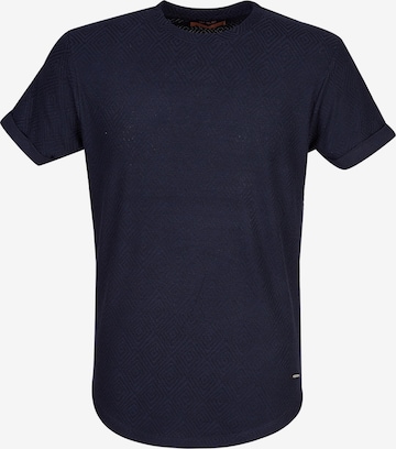 Leif Nelson Shirt in Blauw: voorkant