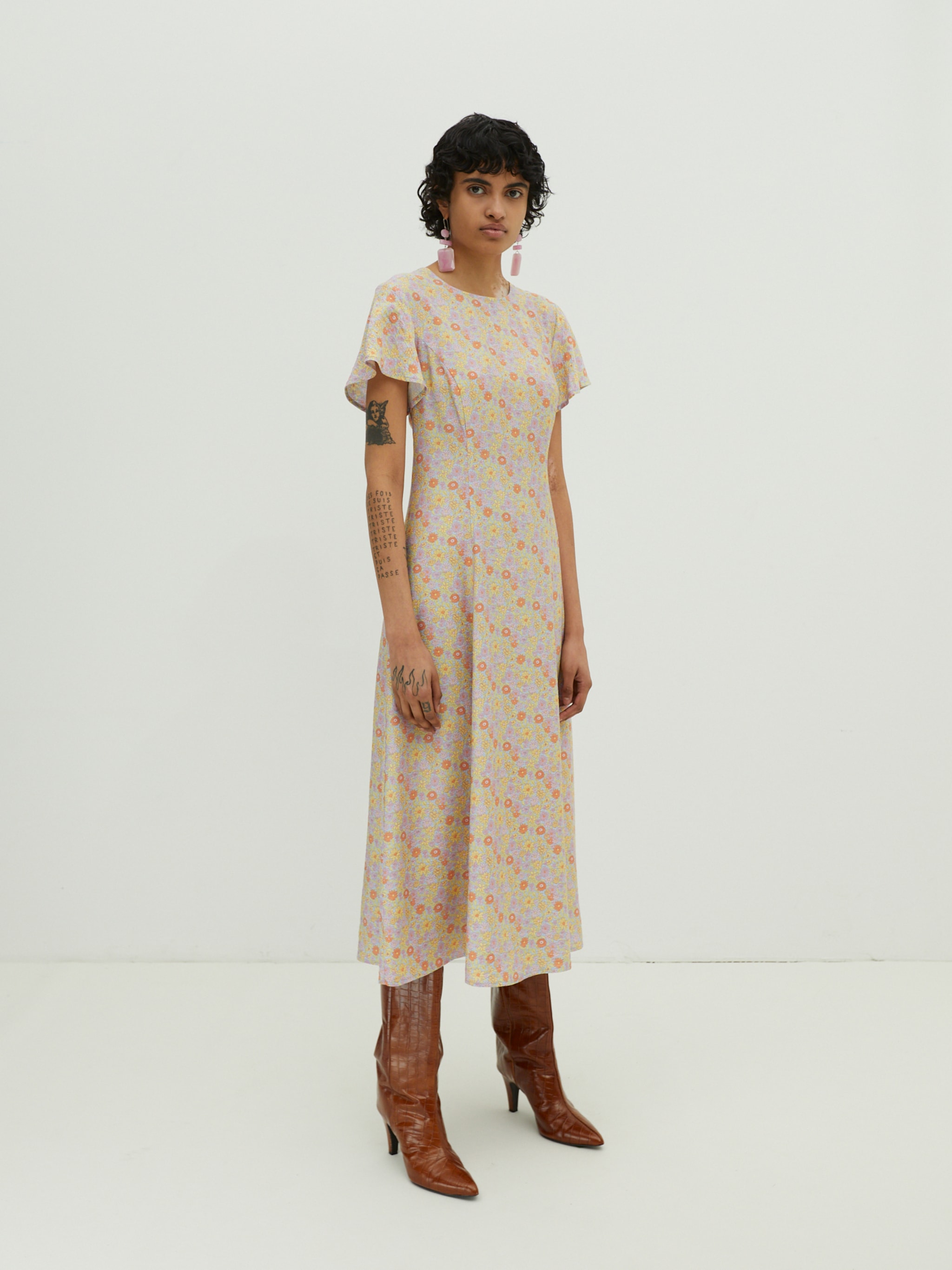 EDITED Produits Robe 'Marlen' mélange de couleurs