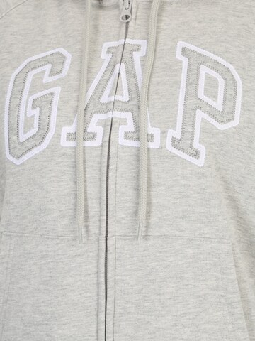 GAP Sweatjacke in Grau