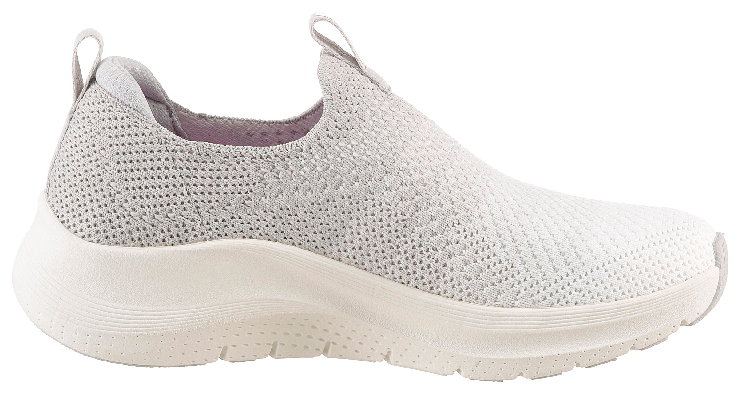SKECHERS Slip-Ons in Grey