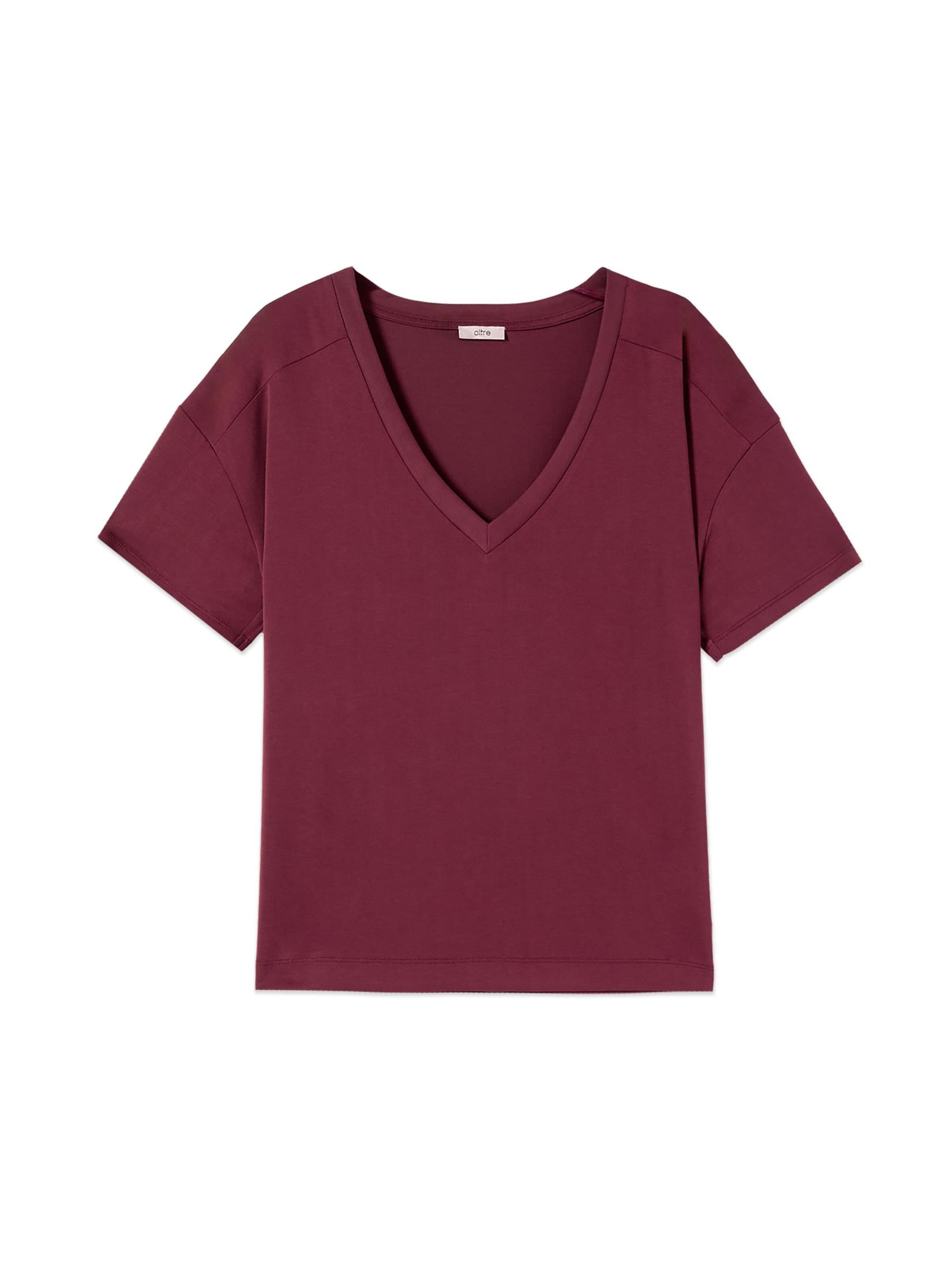 Maglietta di oltre in rosso: frontale