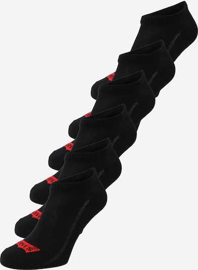 Kojinės iš LEVI'S ®, spalva – kraujo spalva / juoda, Prekių apžvalga