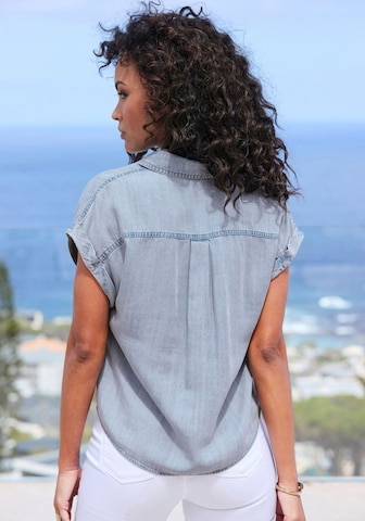 VIVANCE Blouse in Blue