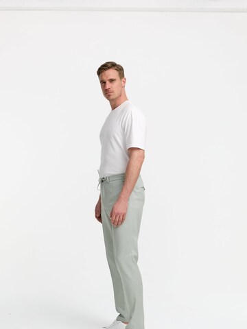 Zuitable Slimfit Hose 'DiSpartaflex SE' in Grün