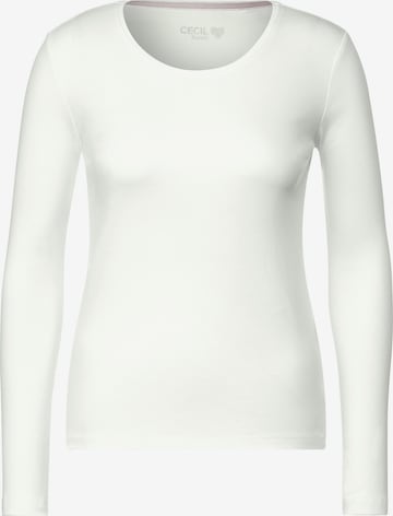 T-shirt 'Pia' CECIL en blanc : devant