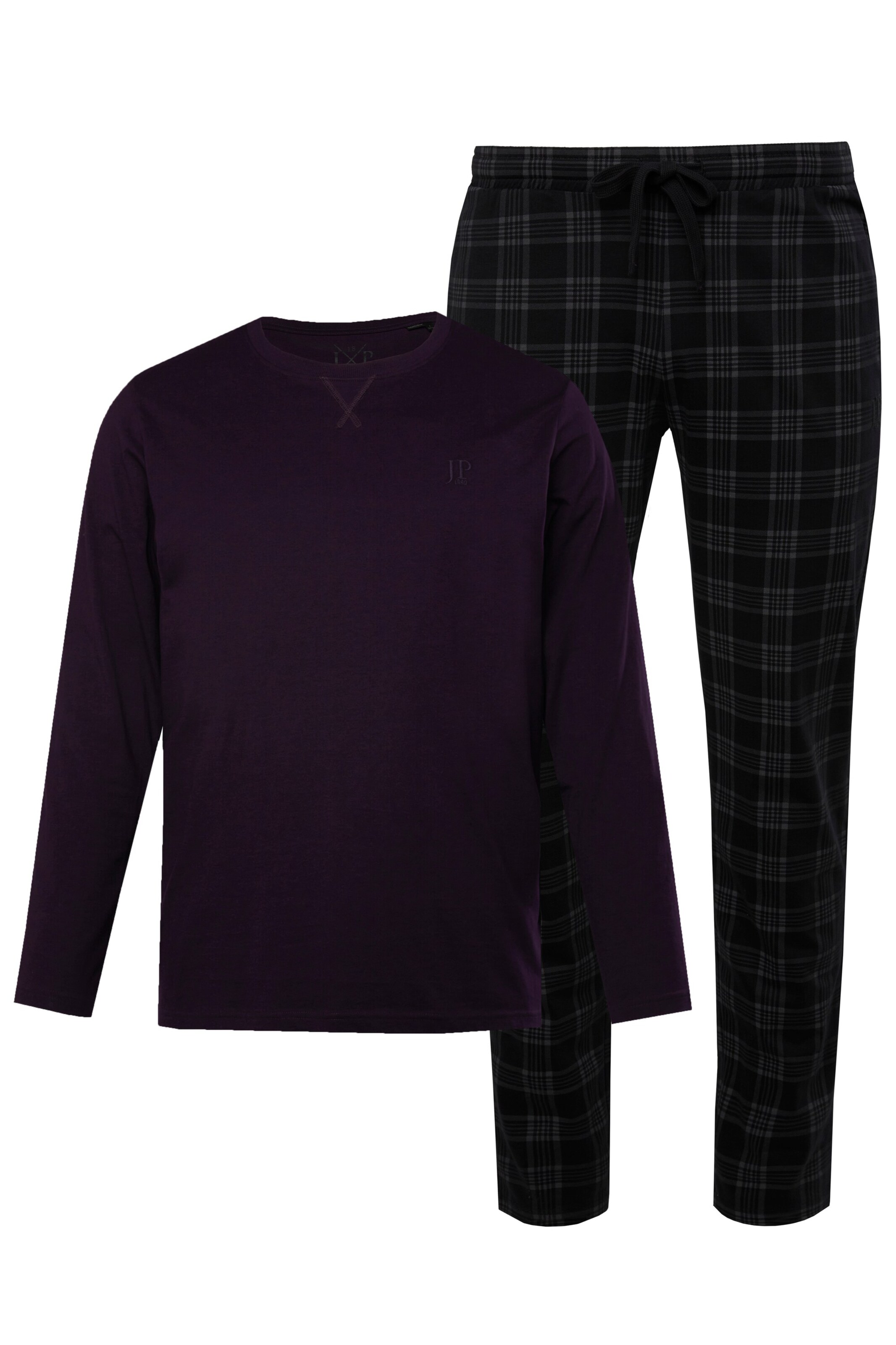 JP1880 Pyjama lang in Lila: voorkant