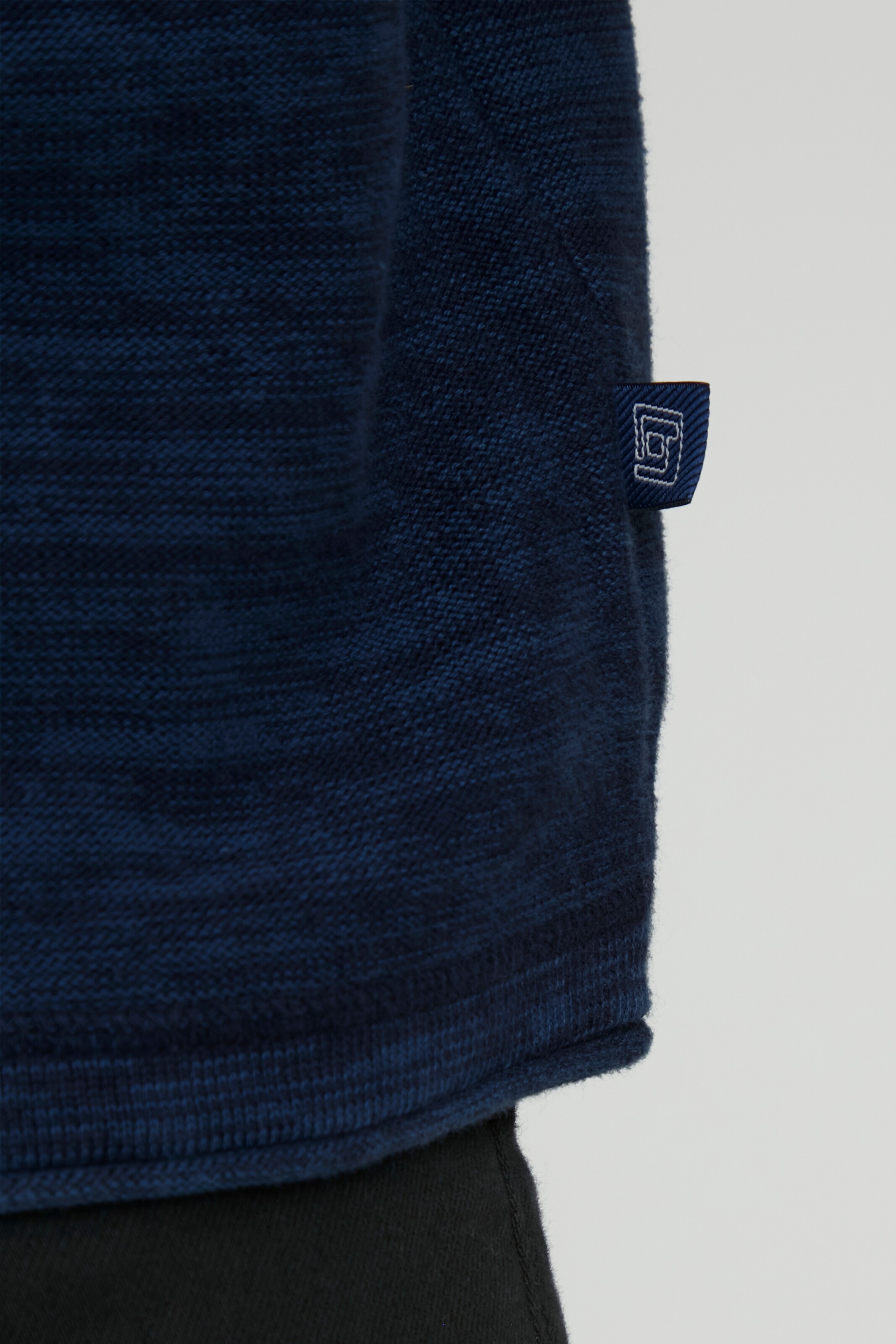 Männer Pullover & Strick BLEND Pullover in Dunkelblau, Blaumeliert - AB12014 Männer Pullover & Strick BLEND Pullover in Dunkelblau, Blaumeliert - AB12014