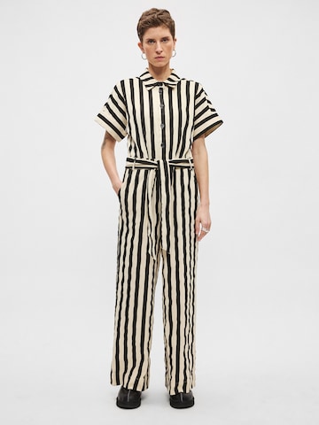 Lollys Laundry - Jumpsuit 'Mathilde' en negro: frente