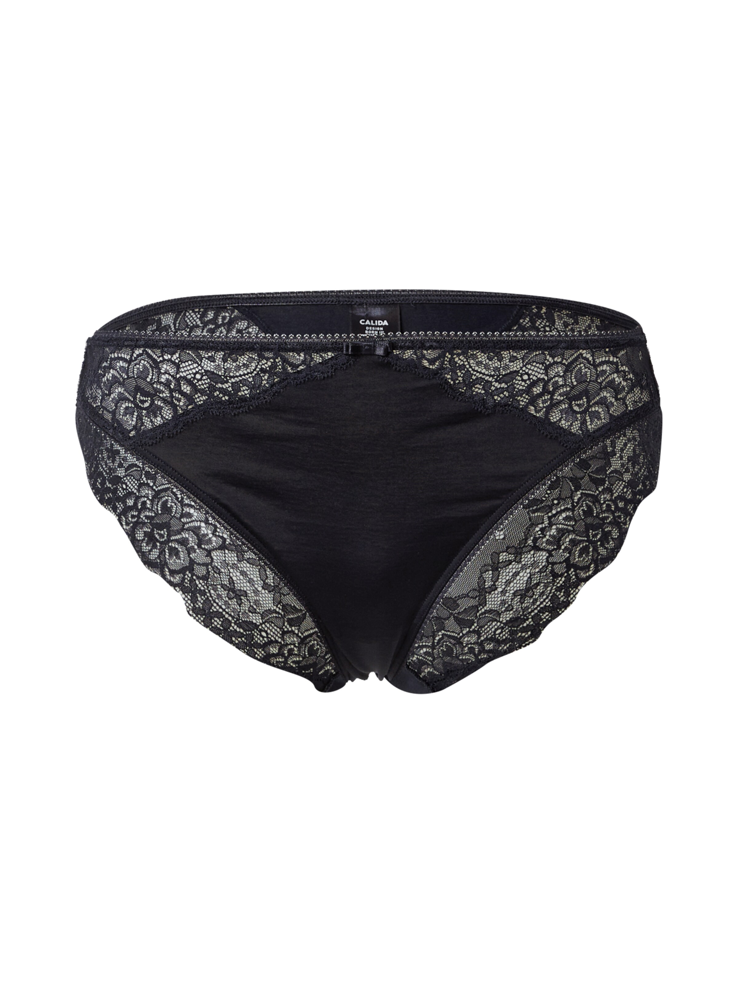 Slip di CALIDA in nero: frontale