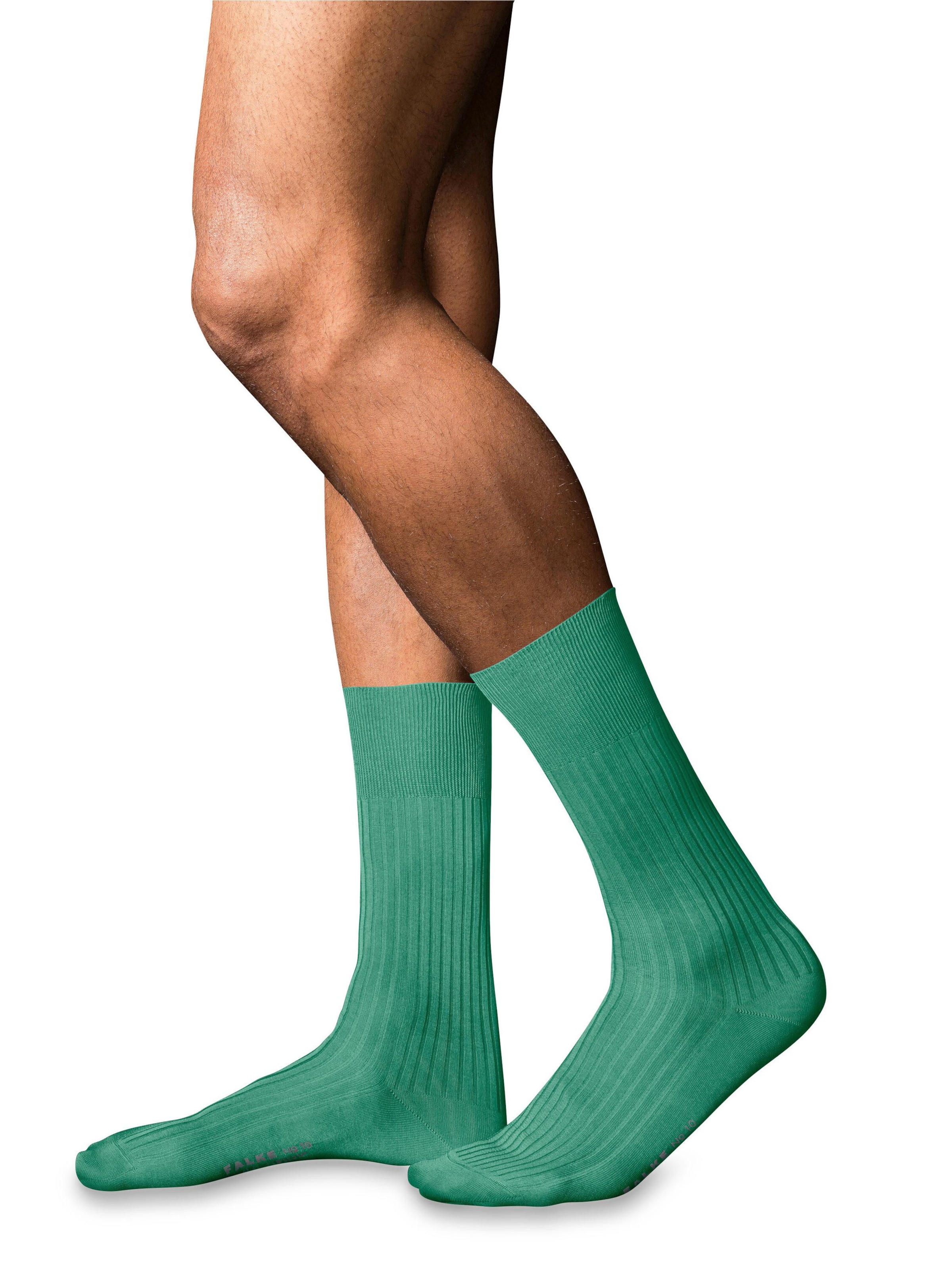 FALKE Socks 'No. 10 Pure Fil d´Écosse' in Blue