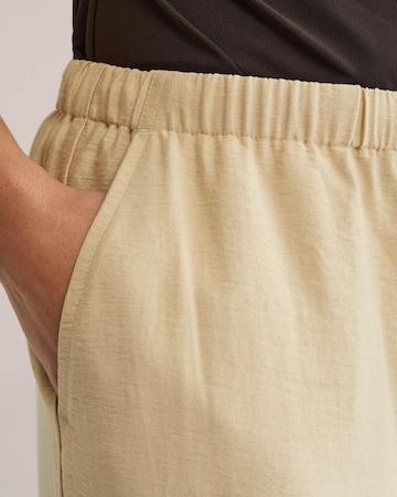 WE Fashion Обычный Штаны в Бежевый