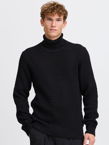 Casual Friday Sweater 'Karl' in Black: front