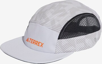 ADIDAS TERREX Athletic Cap in White: front