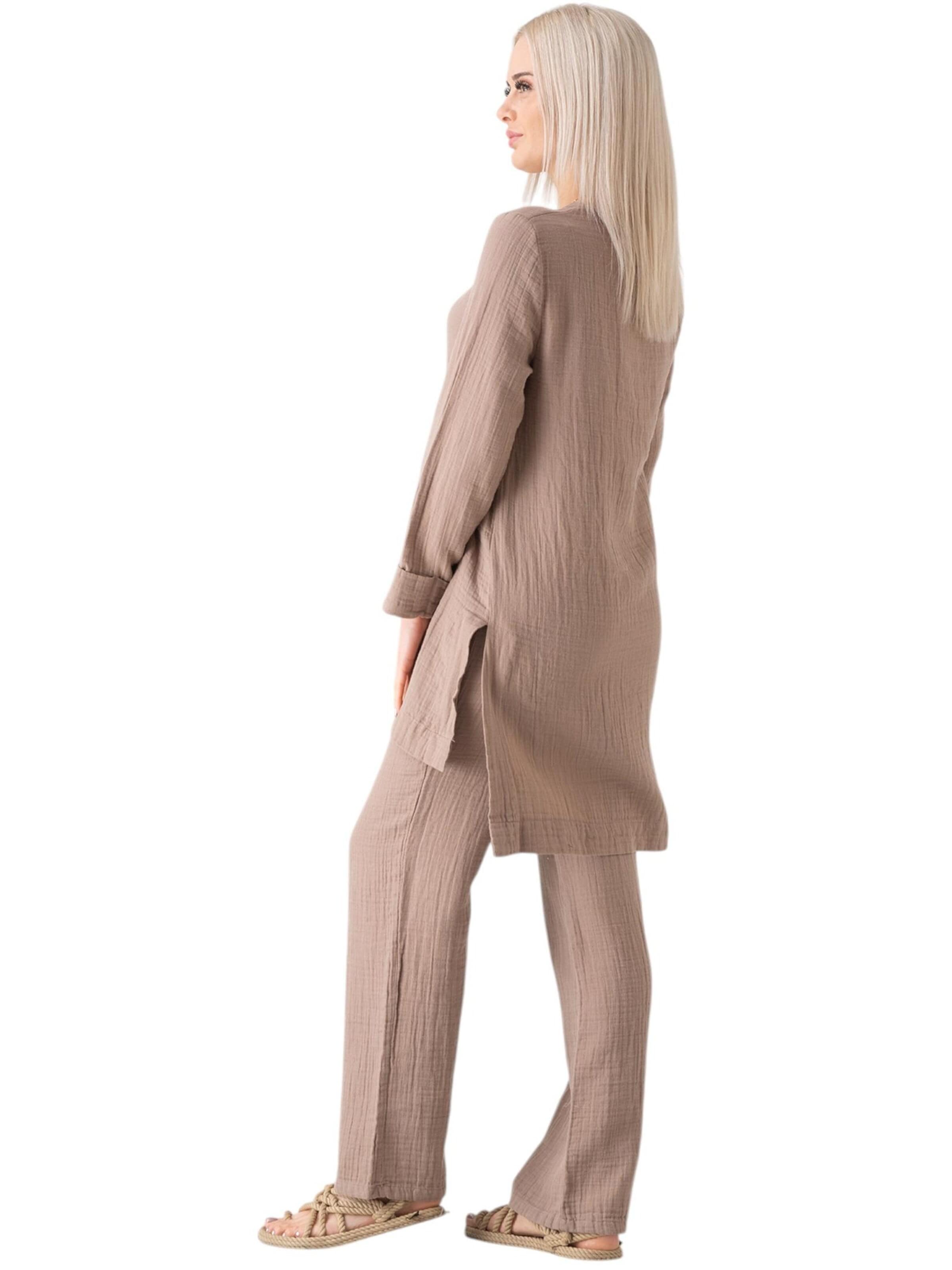 Tenue d'intérieur 'Ayda Modest' WENOR en beige