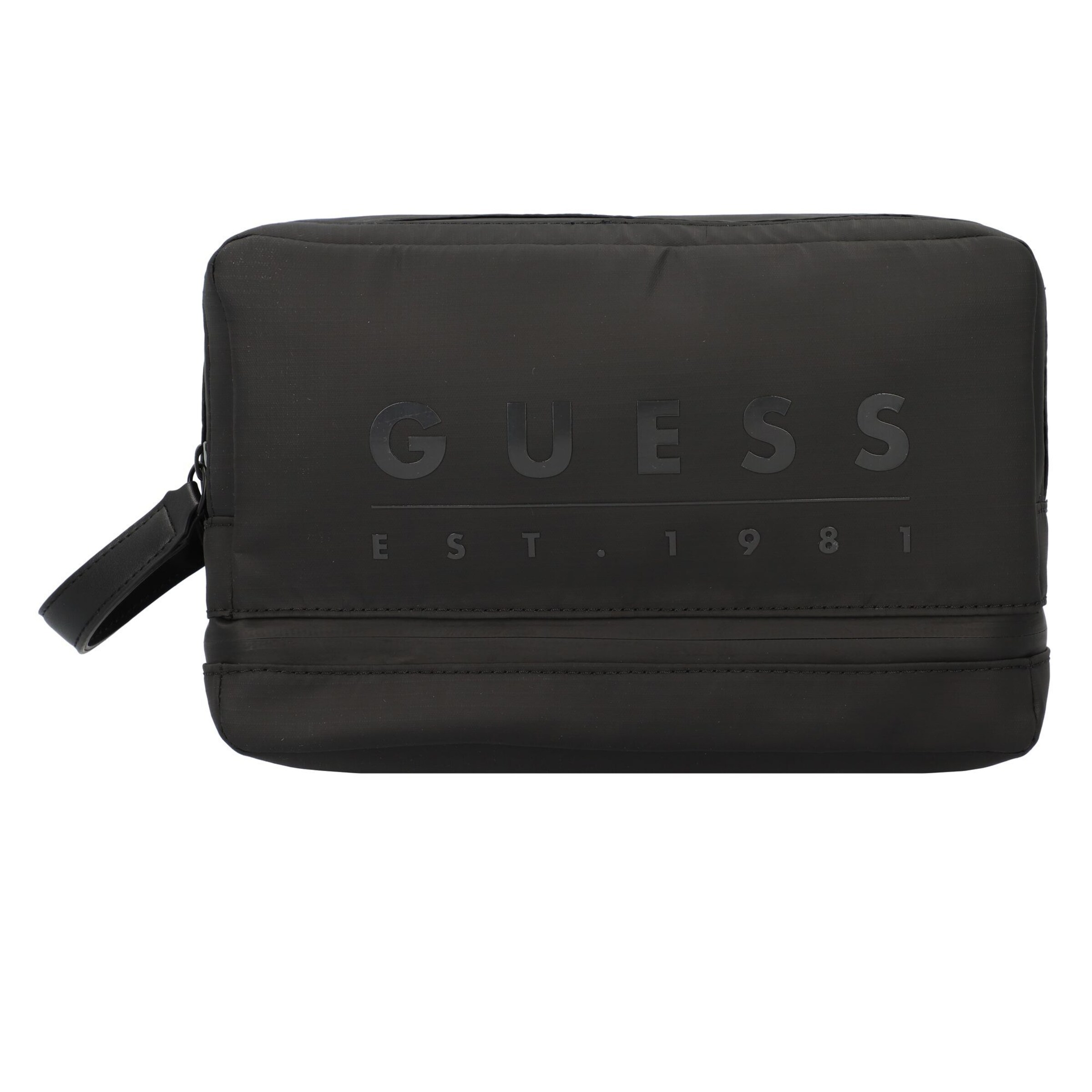Nécessaire 'Sondrio' di GUESS in nero: frontale