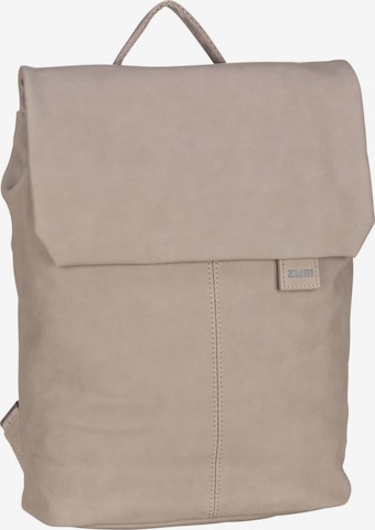 ZWEI Backpack 'Mademoiselle' in Beige: front