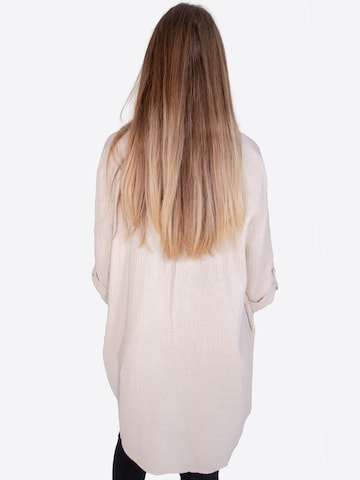 Chemisier 'Jessy' Seasons of April en beige