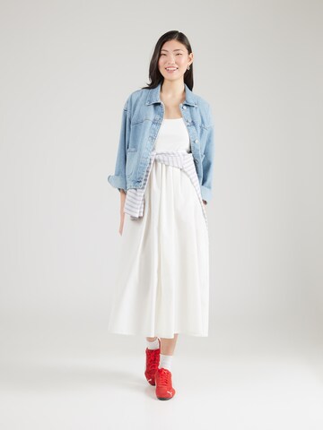 VERO MODA Obleka 'VMANE' | bela barva
