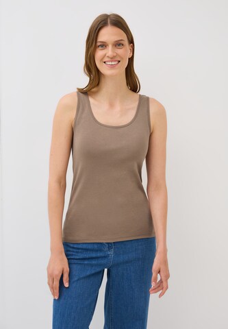 CECIL Top in Brown: front