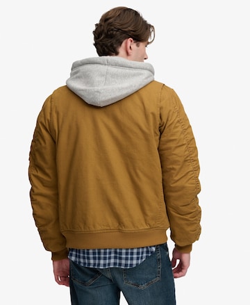 Superdry & Co Tussenjas 'Ma1' in Bruin