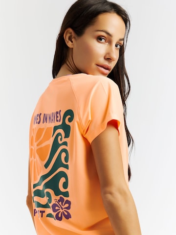 PROTEST Performance shirt 'PRTMagia' in Orange